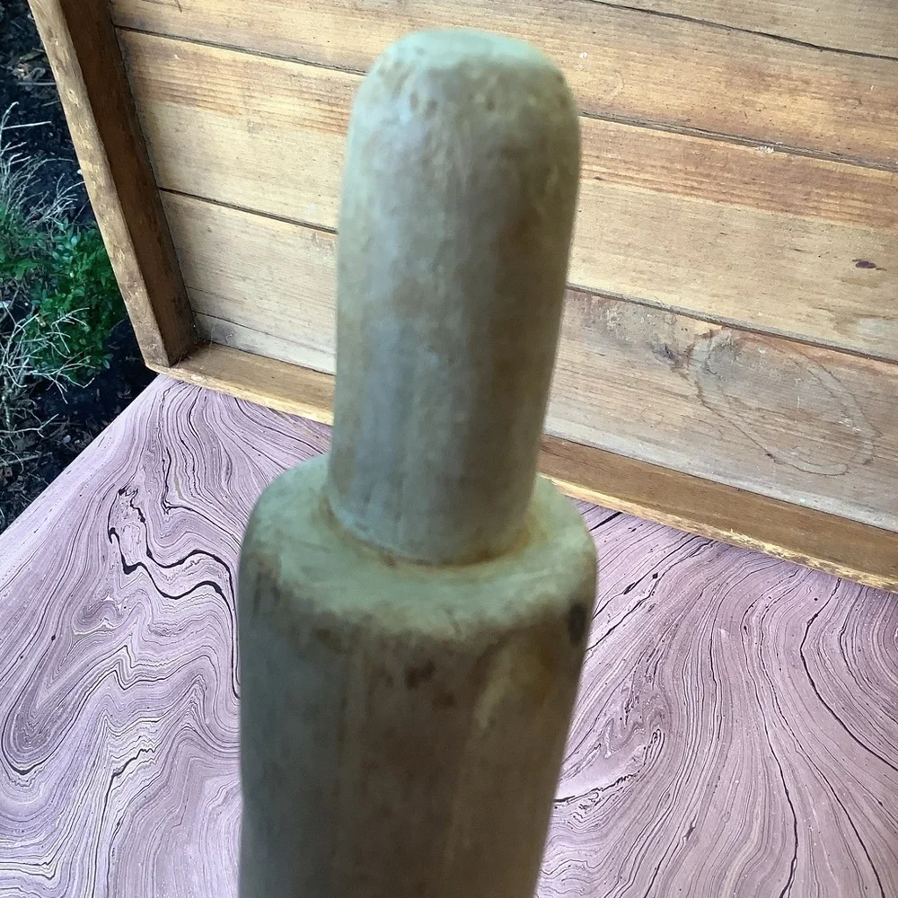Old Antique Wood Rolling Pin